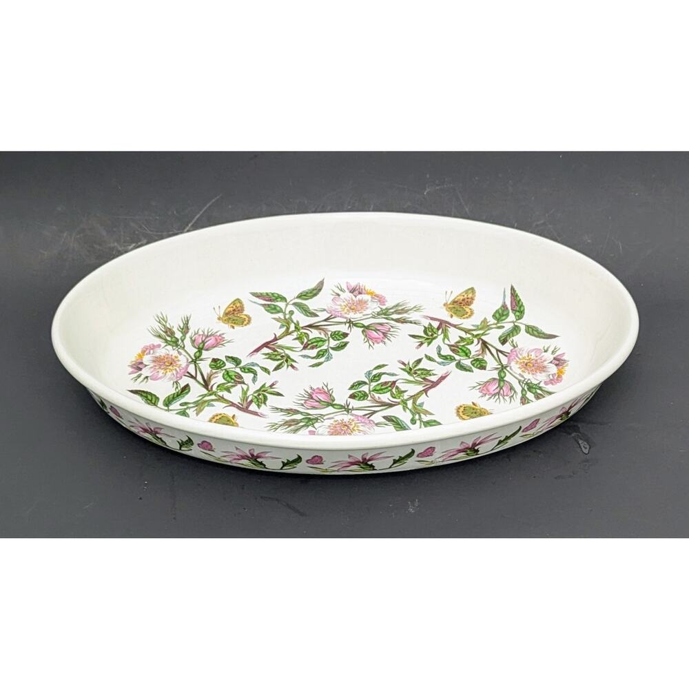 Portmeirion Botanic Garden Large Oval 16” Baking Serving Dish 1972